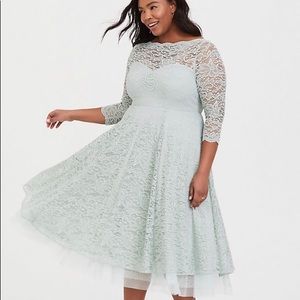 torrid Dresses - TORRID NWT 20 MINT GREEN LACE DRESS torrid Dresses - TORRID NWT 20 MINT GREEN LACE DRESS